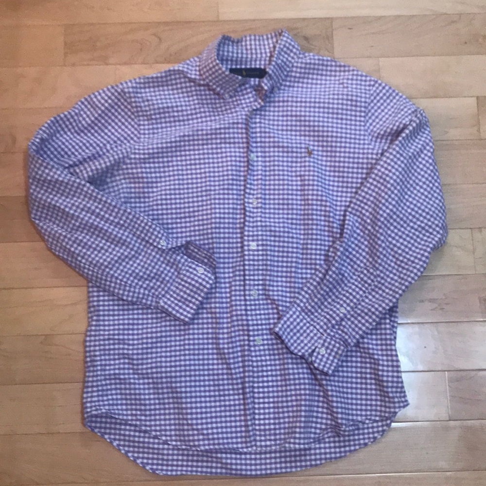 Polo RL Button Down Size Large.